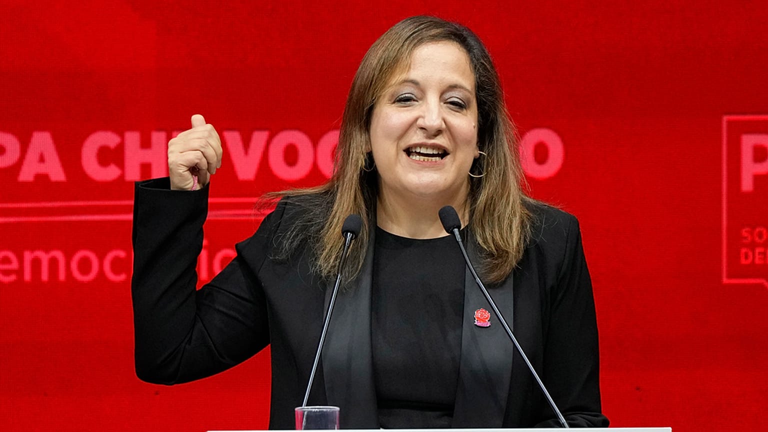 Iratxe García Pérez, reelegida líder de los socialistas europeos. 