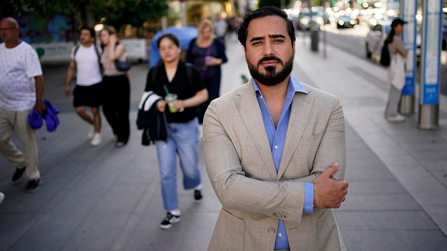 Alvise Pérez İspanya'nın başkenti Madrid'de, 13 Haziran 2024