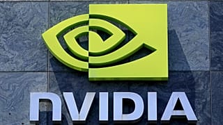 A sign for a Nvidia building is shown in Santa Clara, Calif., May 31, 2023.