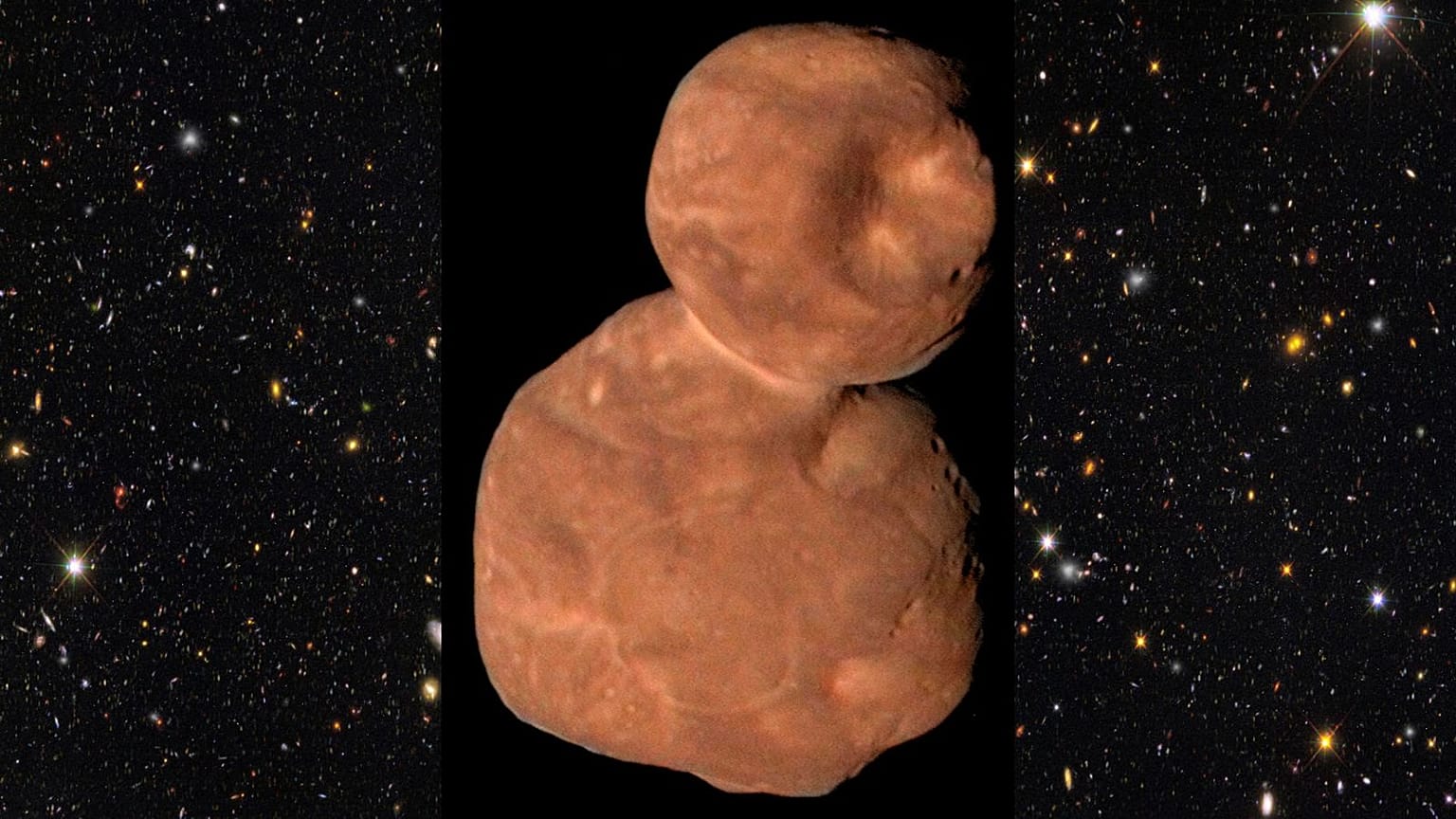 Jan. 1, 2019 image from NASA shows Arrokoth