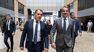 Νίκος Παναγιωτόπουλος και Κυριάκος Μητσοτάκης