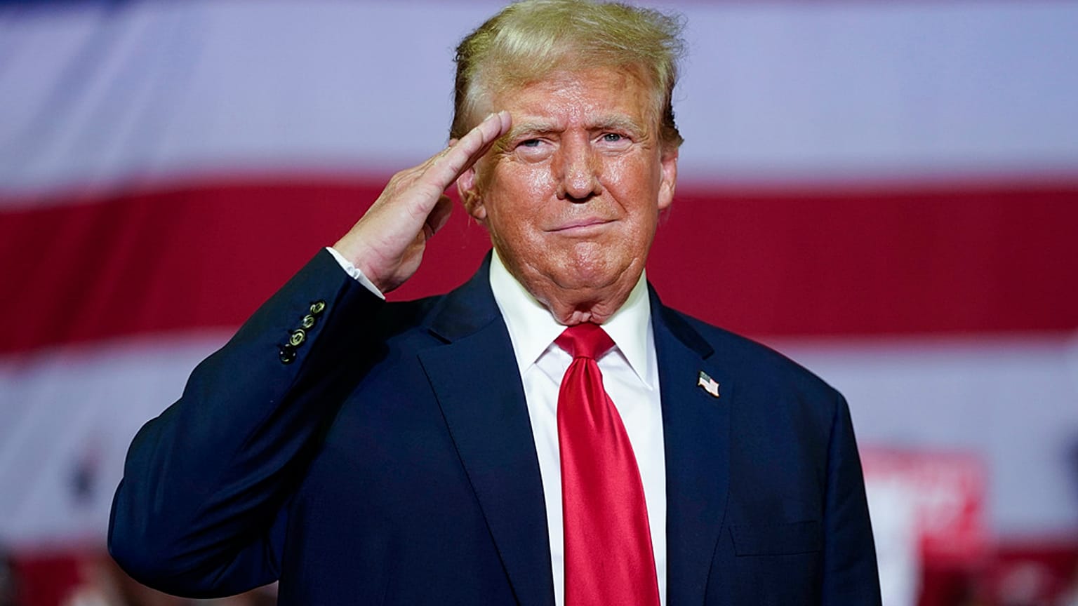 Donald Trump egy philadelphiai kampányrendezvényen 