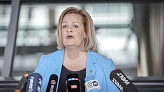 Nancy Faeser német belügyminiszter