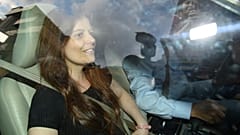 Ilaria Salis lors de son retour en Italie après sa libération