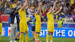 المنتخب الأوكراني يحيي جماهيره