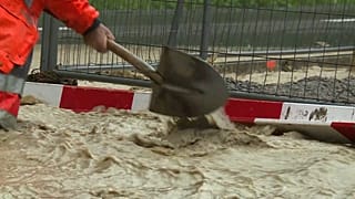 Stream with mud