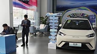 A BYD egyik bemutatóterme Pekingben