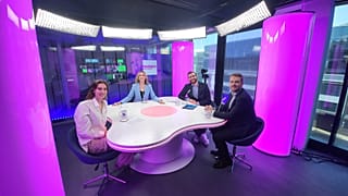 Méabh Mc Mahon with Adelaide Charlier, Julian Parodi and Connor Allen
