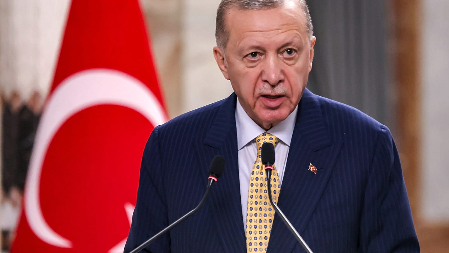 الرئيس التركي رجب طيب إردوغان
