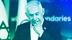  Israeli Prime Minister Benjamin Netanyahu speaks during a news conference at the Sheba Tel HaShomer Hospital in Ramat Gan, June 2024