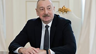 Azerbaycan Cumhurbaşkanı İlham Aliyev, Baku, Azerbaycan, 6 Mart 2024.