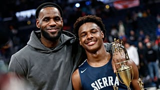 Lebron and Bronny James