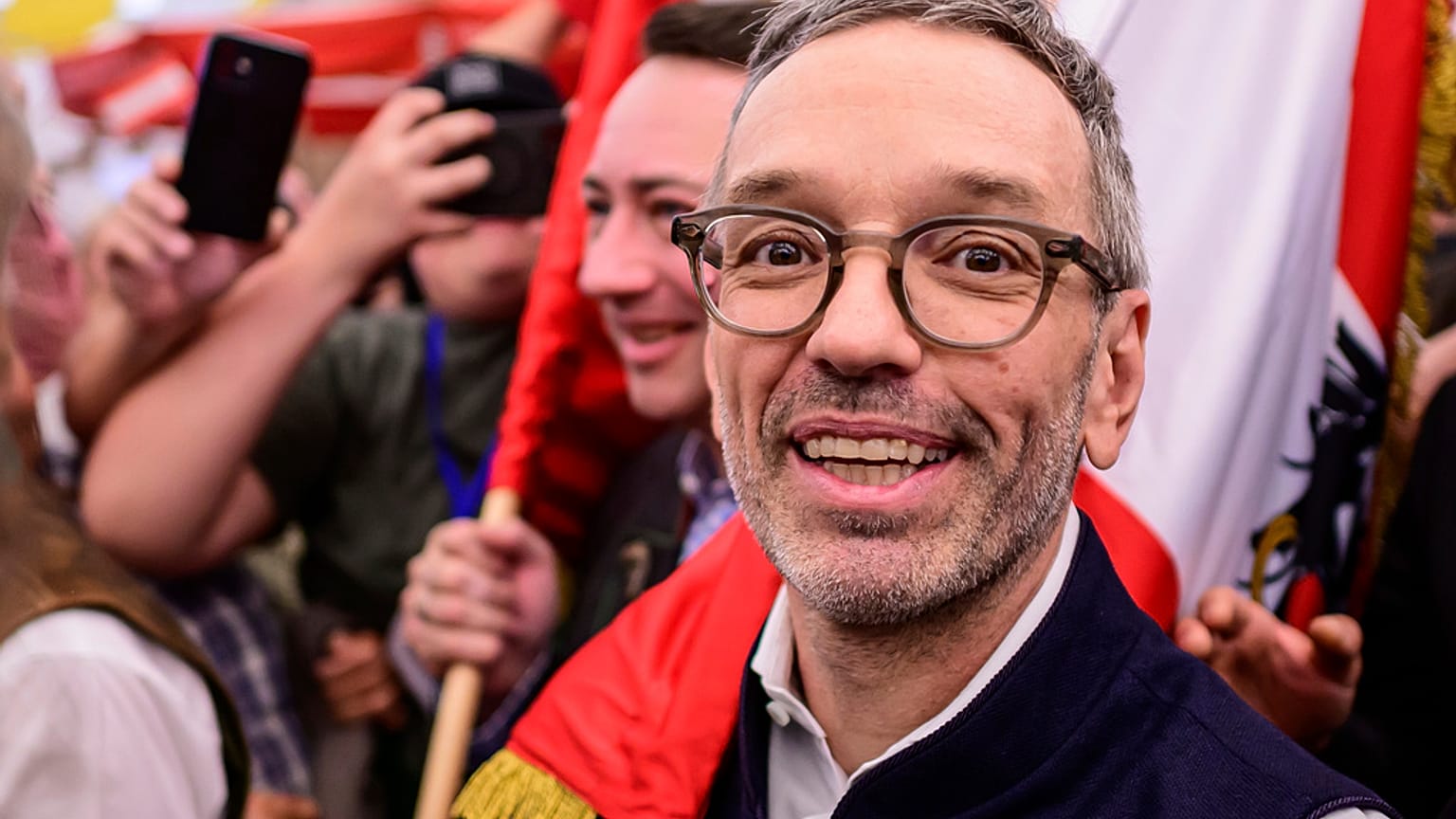  Herbert Kickl, leader del Partito della Libertà austriaco (Fpoe), foto d'archivio