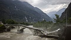 Tote bei Unwettern in der Schweiz und in Italien