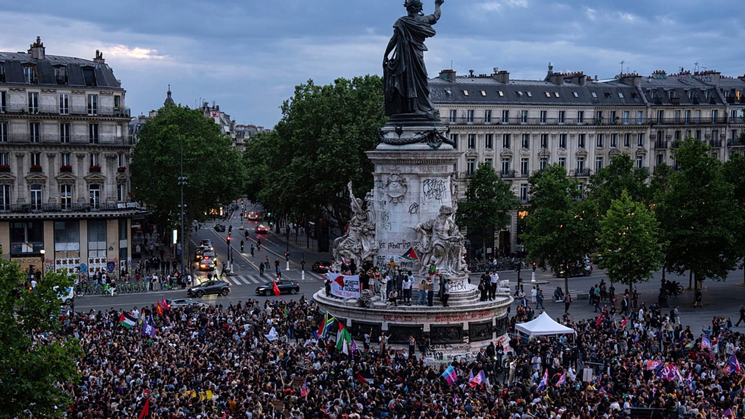 Manifestazioni a Parigi