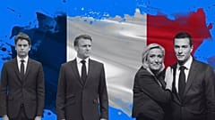Los políticos franceses.