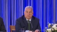Le Premier ministre hongrois Viktor Orbán s'exprime lors d'une conférence de presse à Vienne, le 30 juin 2024.