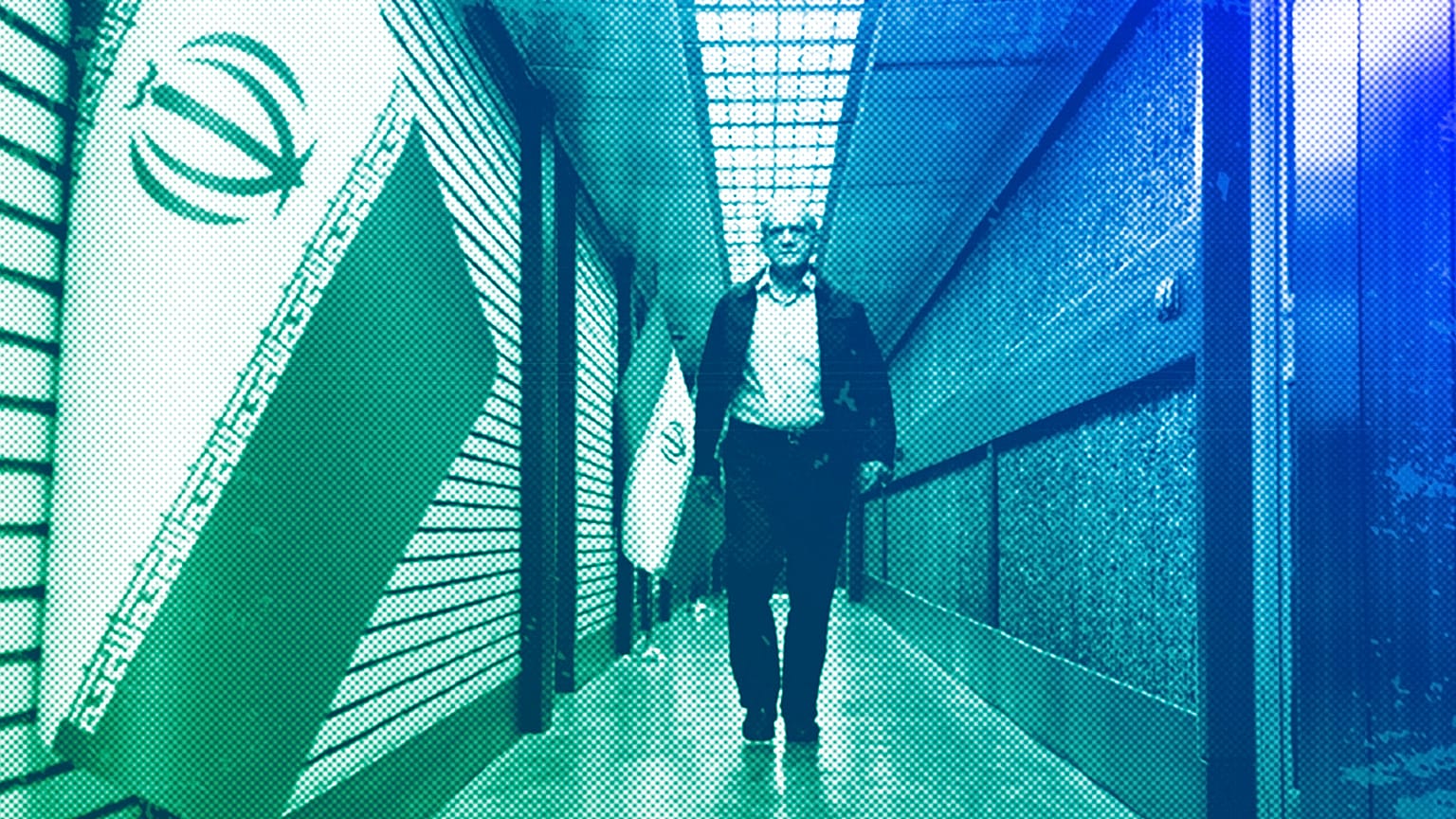Cumhurbaşkanı adayı Mesud Pezeşkiyan Tahran'daki TV stüdyosunda adayların tartışması için geliyor, Haziran 2024