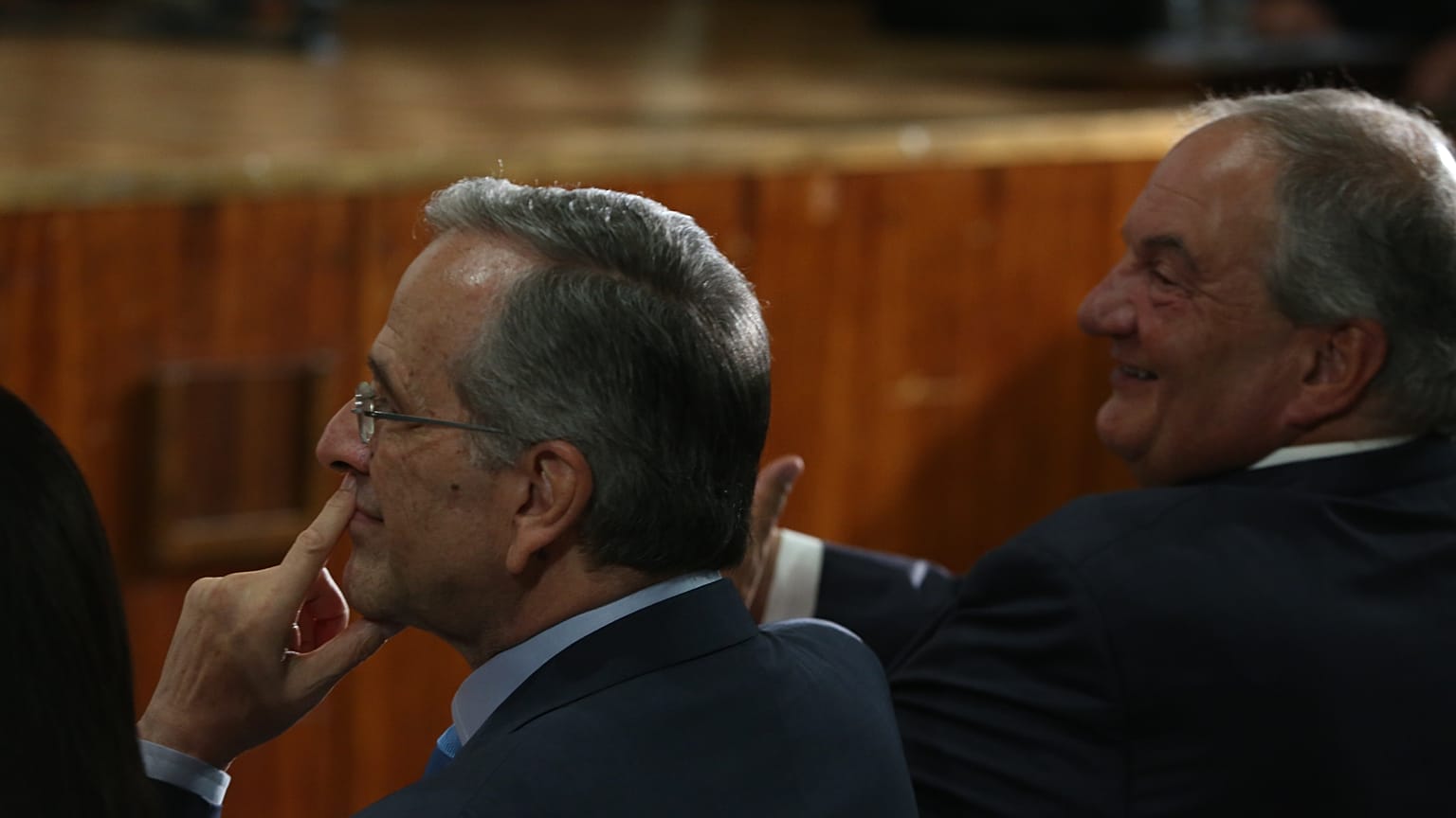 Αντώνης Σαμαράς και Κώστας Καραμανλής