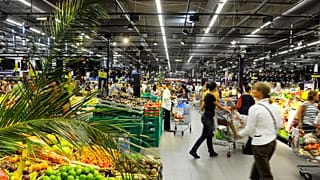 Carrefour in Ecully, near Lyon.