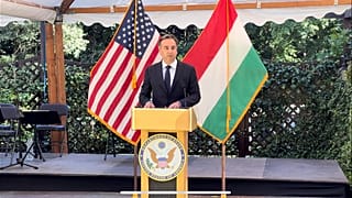 David Pressman beszédet mond - Budapest, 2024. július 2. 