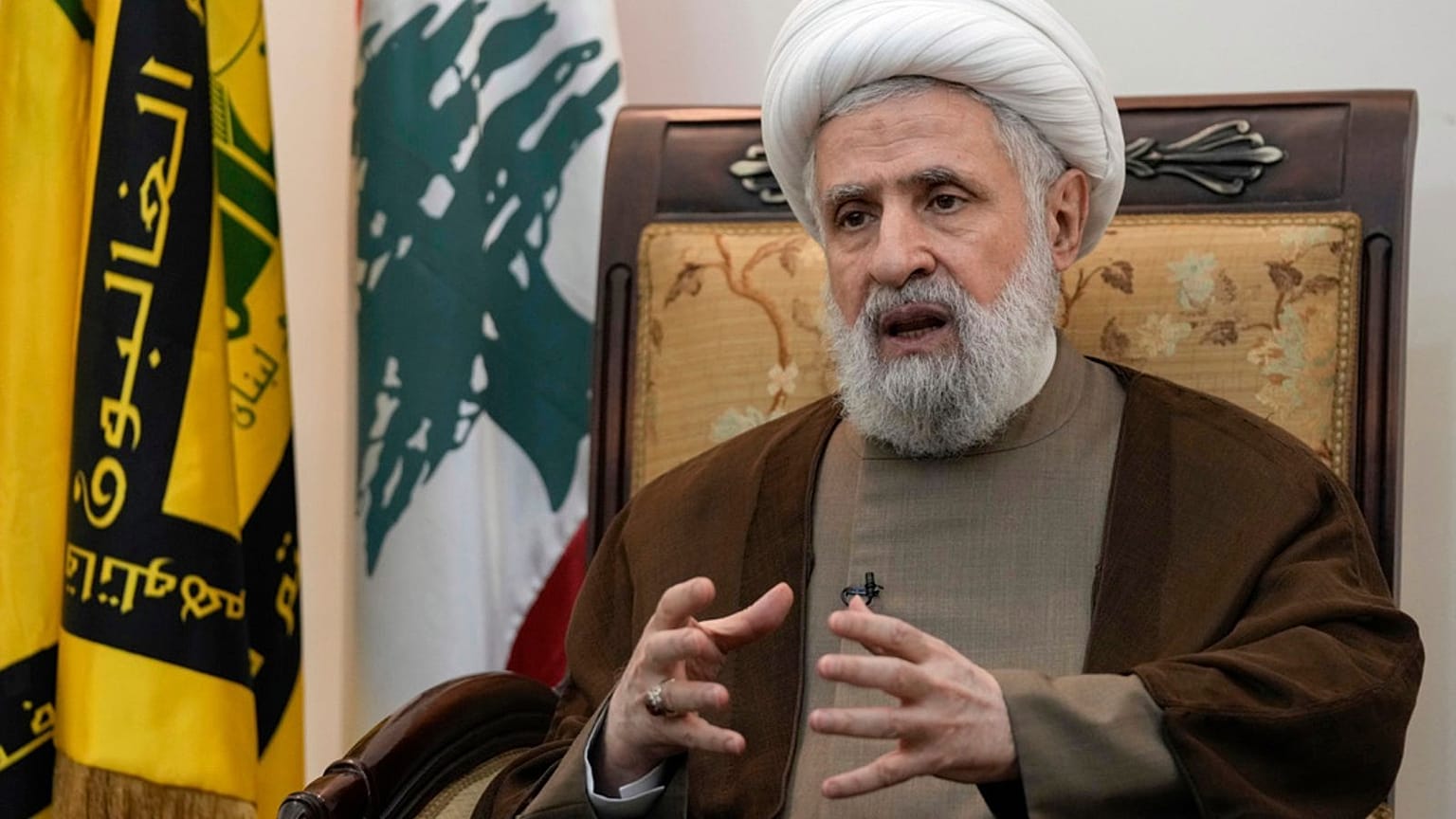 Hezbollah's deputy leader Sheik Naim Kassem