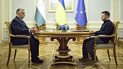 Orbán Viktor és Volodimir Zelenszkij Kijevben