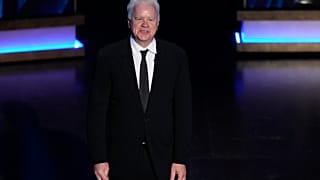 Tim Robbins presents the award at 2024 Oscars