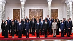 الحكومة المصرية الجديدة بعد أداء اليمين أمام الرئيس عبد الفتاح السيسي