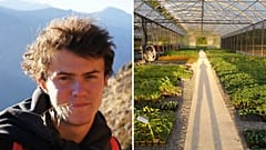 Jean Matthieu Thévenot es copropietario de una explotación de hortalizas y plantones ecológicos en el País Vasco francés.
