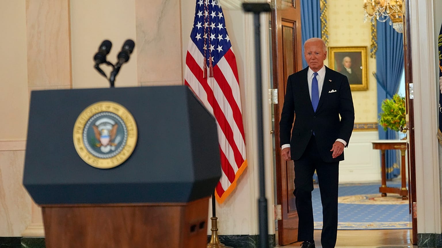 Il presidente statunitense Joe Biden 