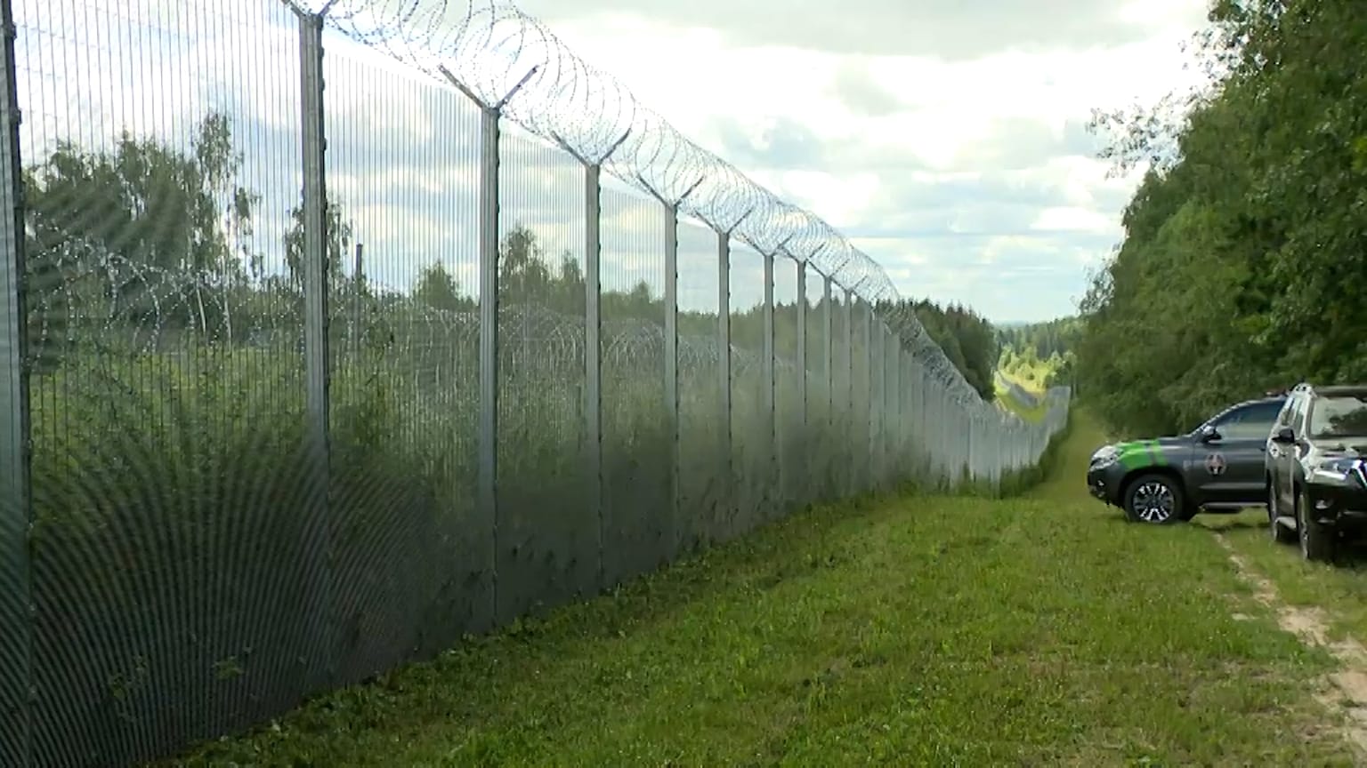 Confine tra Lituania e Bielorussia