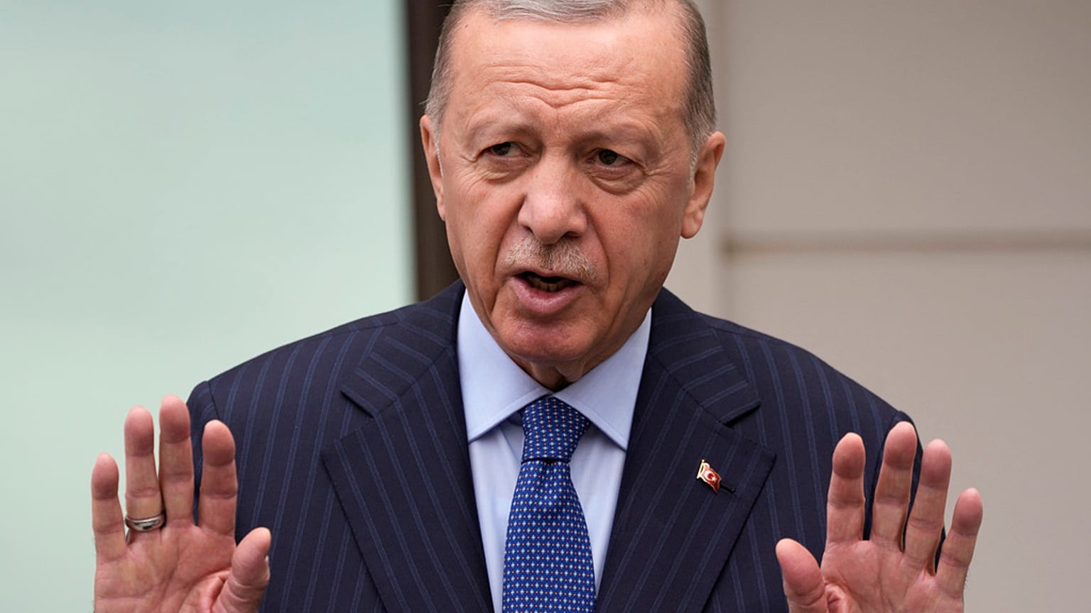 Cumhurbaşkanı Recep Tayyip Erdoğan.