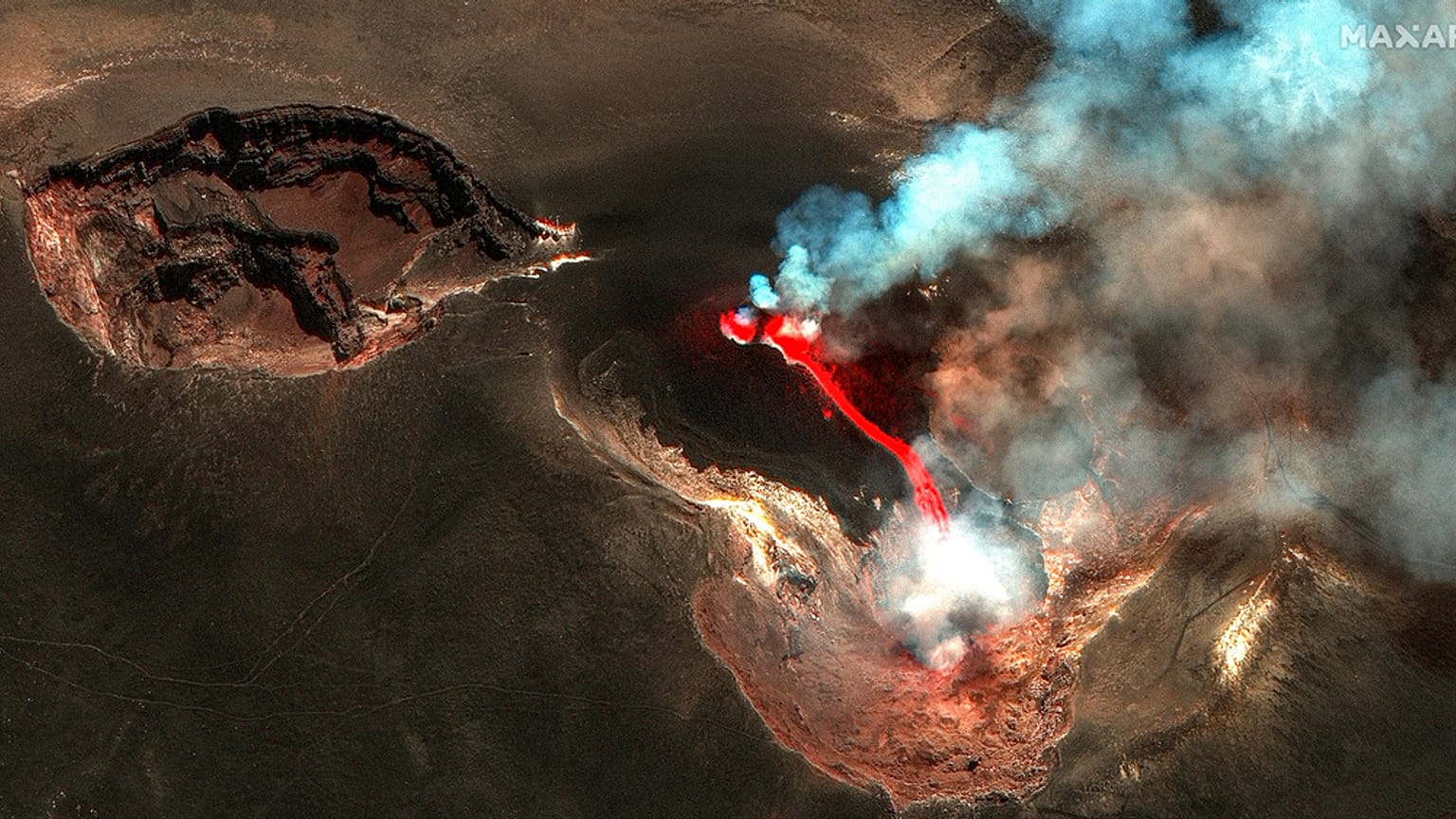 L'Etna in eruzione