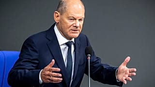 Olaf Scholz a Bundestagban