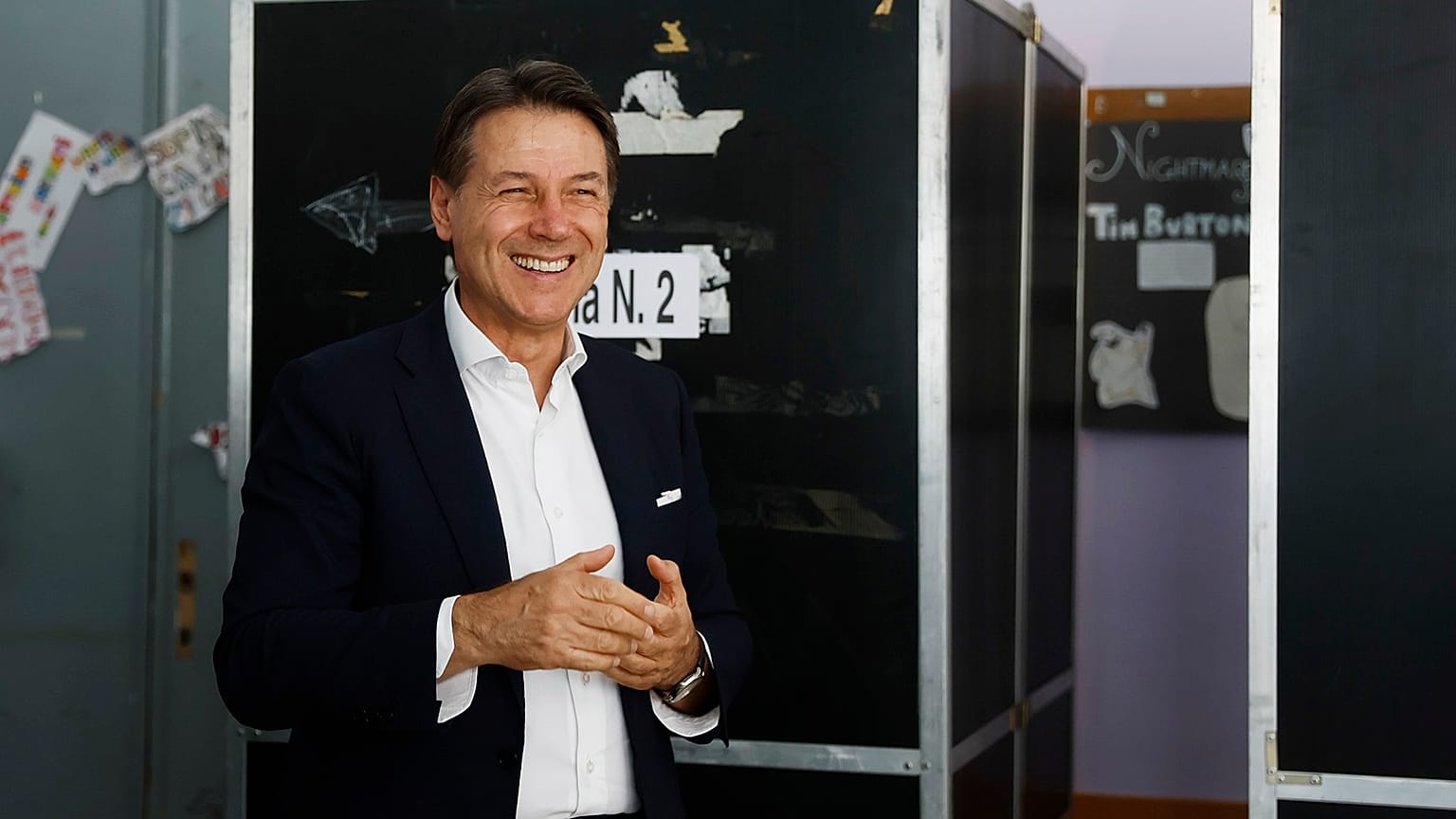 Italy's Five Star Movement is led by Giuseppe Conte, a former prime minister.