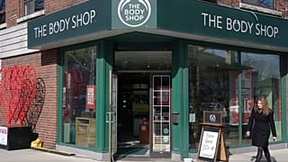 The exterior of a Body Shop store is seen, Monday, March 4, 2024, in Toronto.