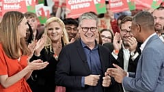 Labour leader, now UK Prime Minister, visits Wales on 3 July 2024, the last day of his successful election campaign