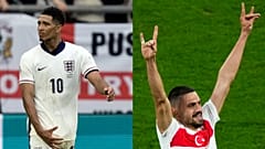 Merih Demiral (sağda) ve Jude Bellingham (Arşiv)