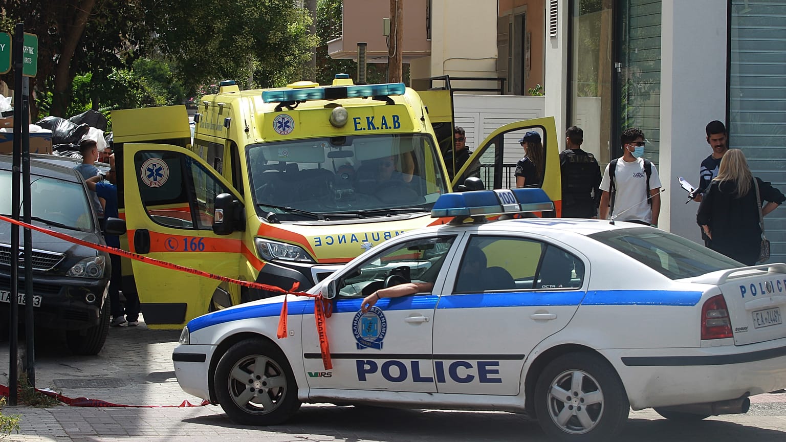 Το σημείο της δολοφονίας στο Ψυχικό