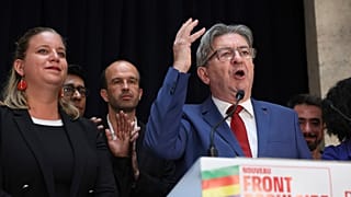 Jean-Luc Mlenchon, fundador do partido de extrema-esquerda La France Insoumise - LFI - (França Insubmissa)