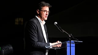 Karácsony Gergely a 2024. június 9-i választás éjszakáján