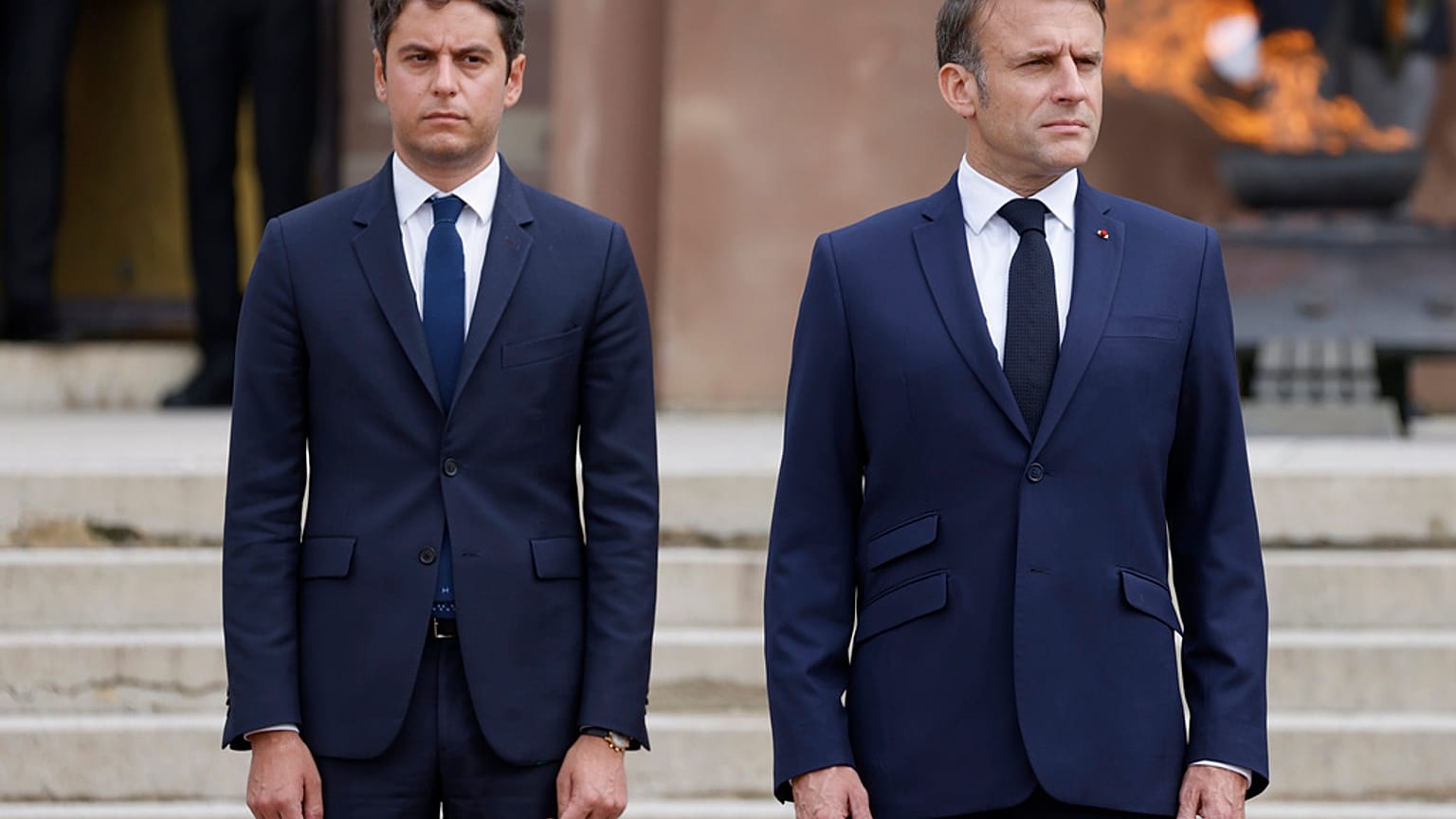 Coligação Ensemble de Macron ficou em segundo lugar ans eleições. 