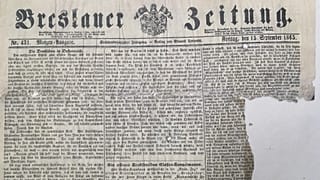 Zaman kapsülünde 1865 yılına ait bir gazete bulundu.