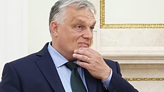 Hungarian Prime Minister Viktor Orban attends a meeting with Russian President Vladimir Putin in Moscow, 5 July 2024