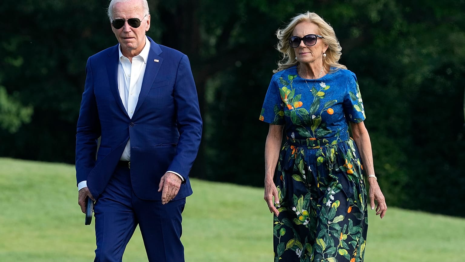 ABD Başkanı Joe Biden ve First Lady Jill Biden, 8 Temmuz 2024.
