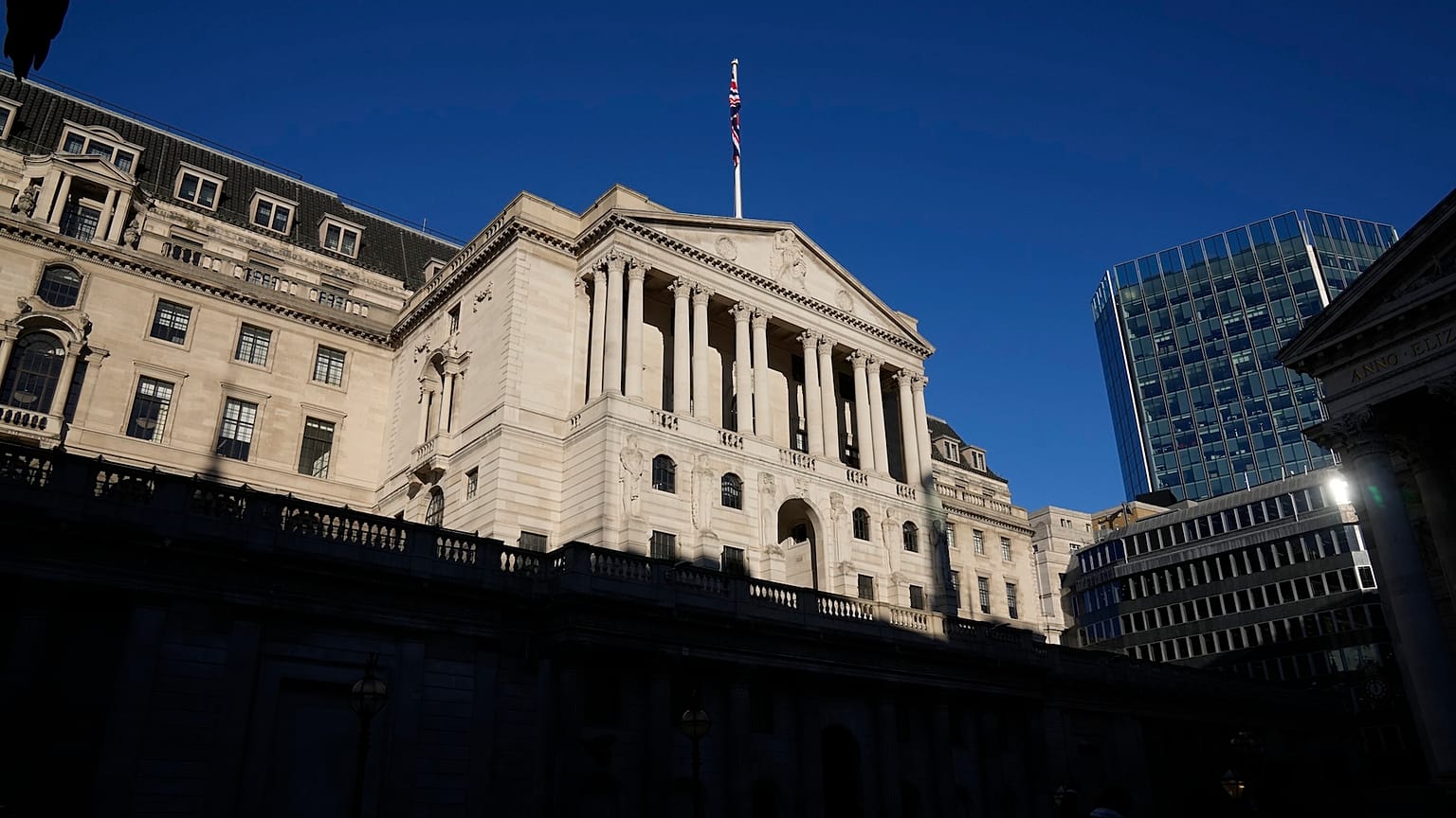 The Bank of England in London