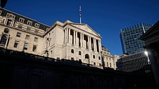 The Bank of England in London