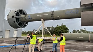 Raymond, Aline, Anne-Sophie, and Romain are four of the many Europeans involved in the building and launch of Ariane 6, Europe’s brand new rocket.