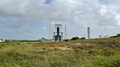 View of the Ariane 6 launchpad in Kourou, French Guiana